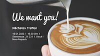 We want you - Café Mobil