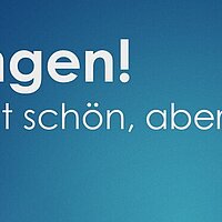 Eine Andacht mal ganz anders