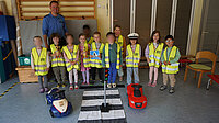 Verkehrserziehung für die Vorschulkinder
