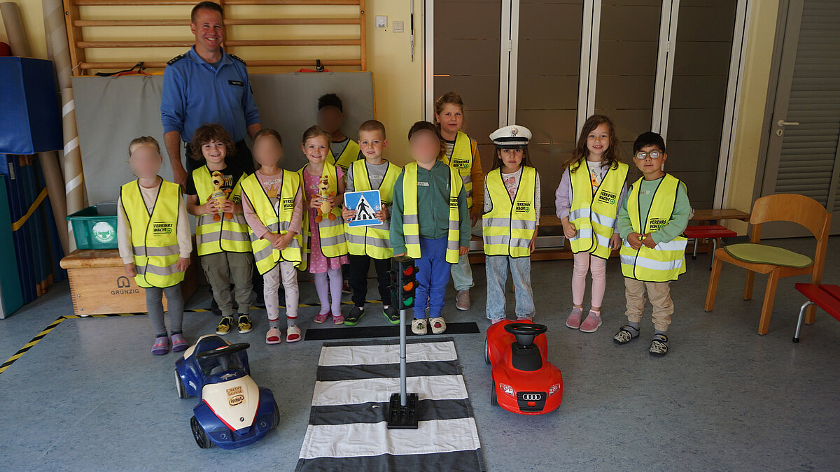 Verkehrserziehung für die Vorschulkinder