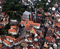 Stadtkern von Walldürn mit Wallfahrtsbasilika St. Georg
