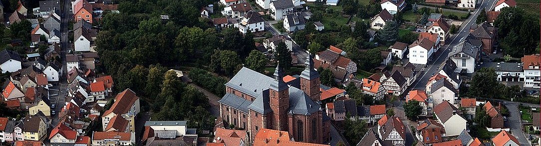 Stadtkern von Walldürn mit Wallfahrtsbasilika St. Georg