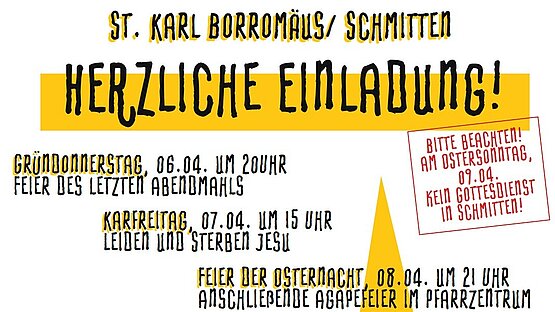 Ostern 2023 - Triduum in den Bergdörfern